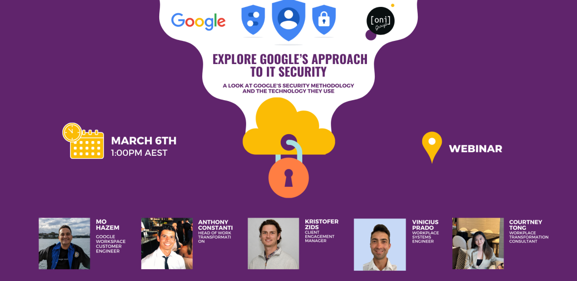 How to manage IT Security: the Google Approach